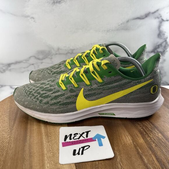 Mens 8.5-Nike Zoom Pegasus 36 ‘Oregon Ducks’ PE Running Shoes Sneaker CI2076-001